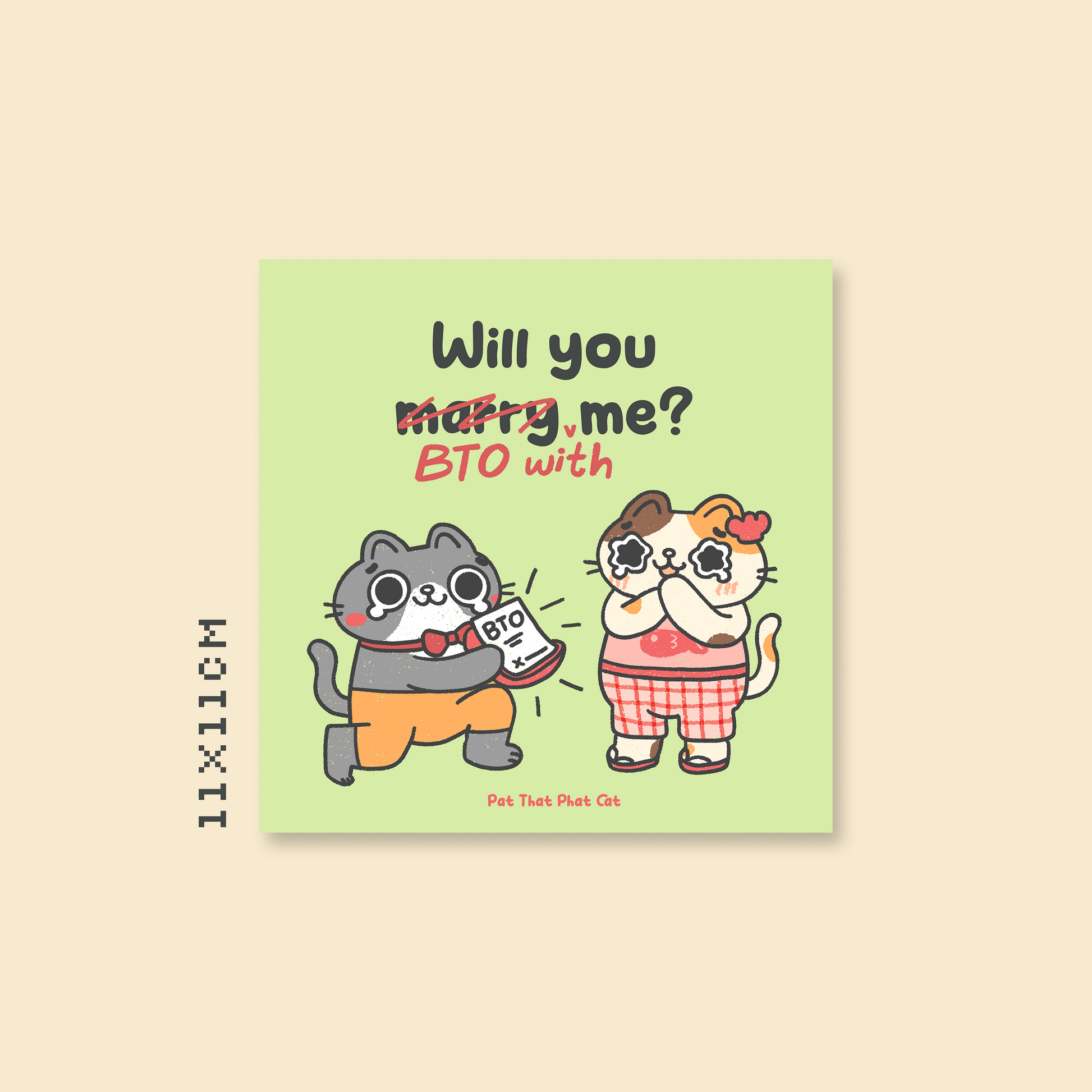 Will you BTO with me? Card Print