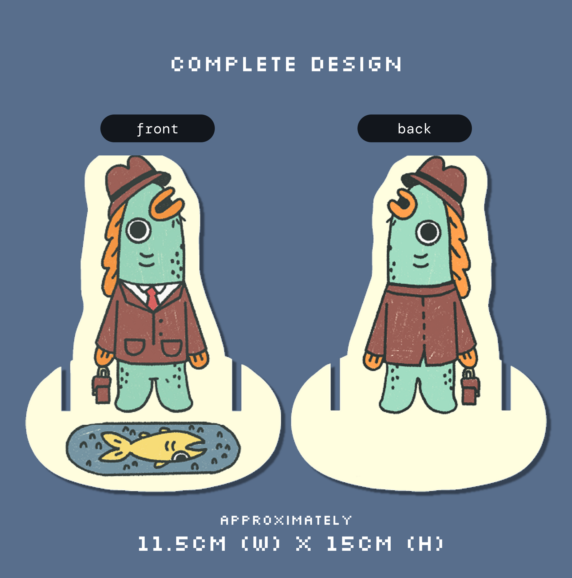 SINK Fish Man Paper Pal