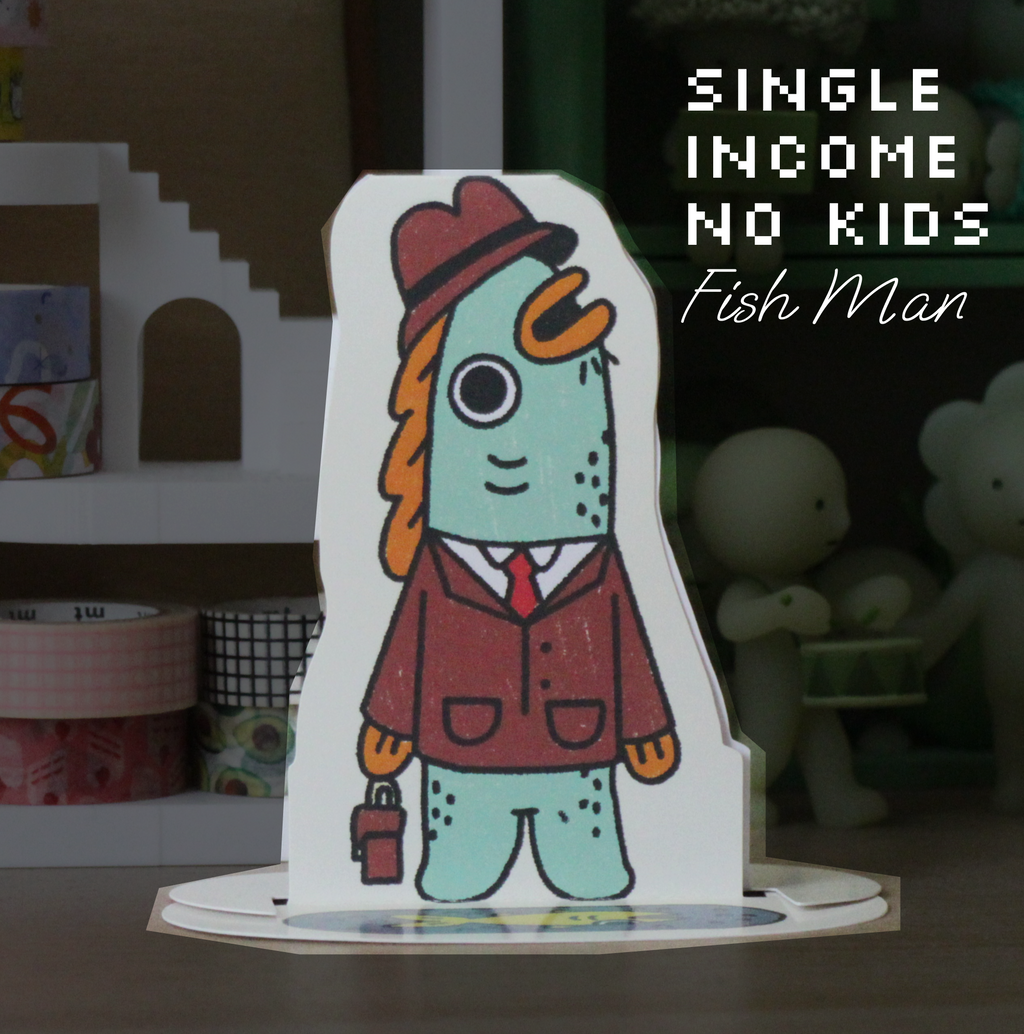 SINK Fish Man Paper Pal