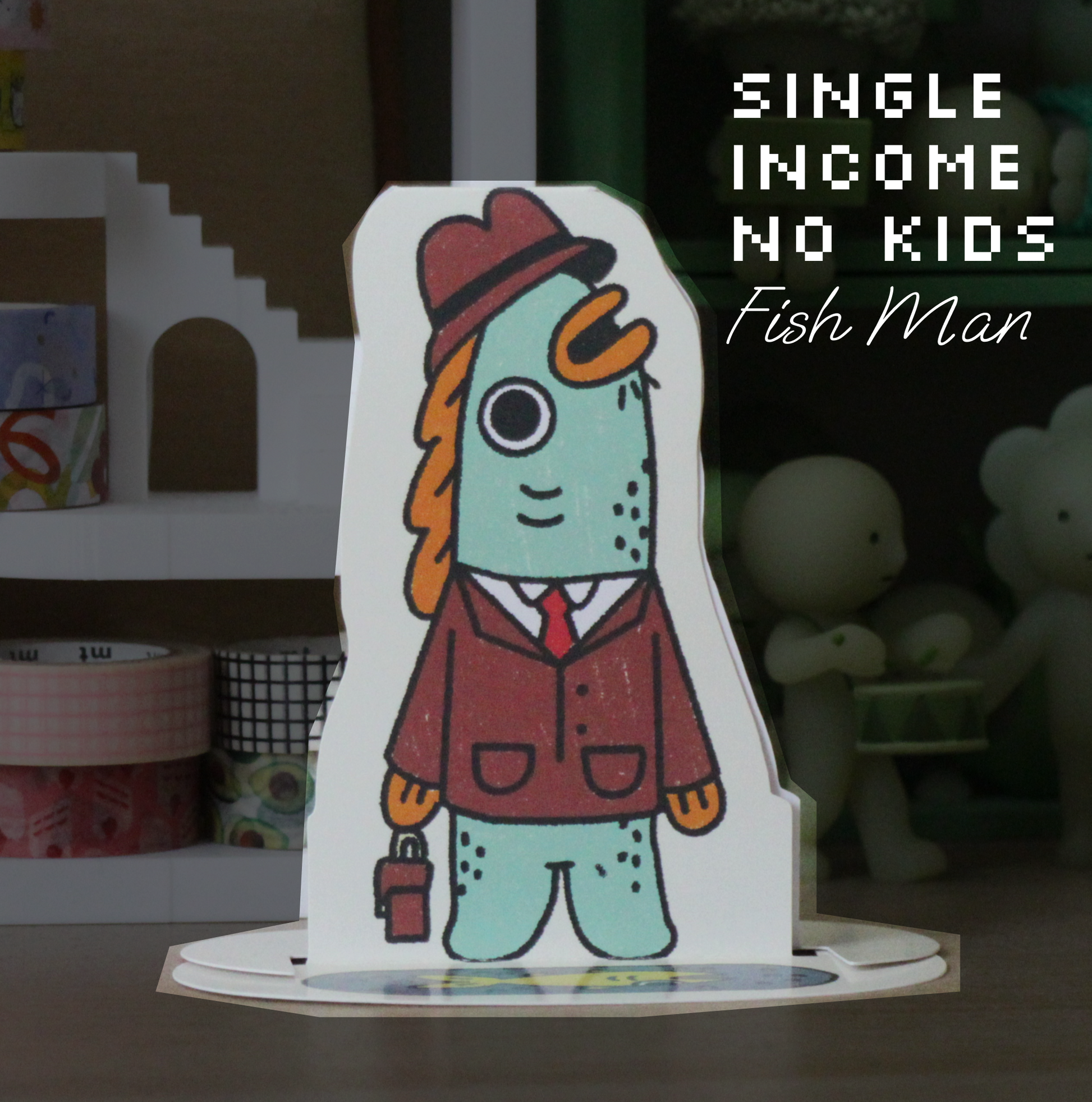 SINK Fish Man Paper Pal