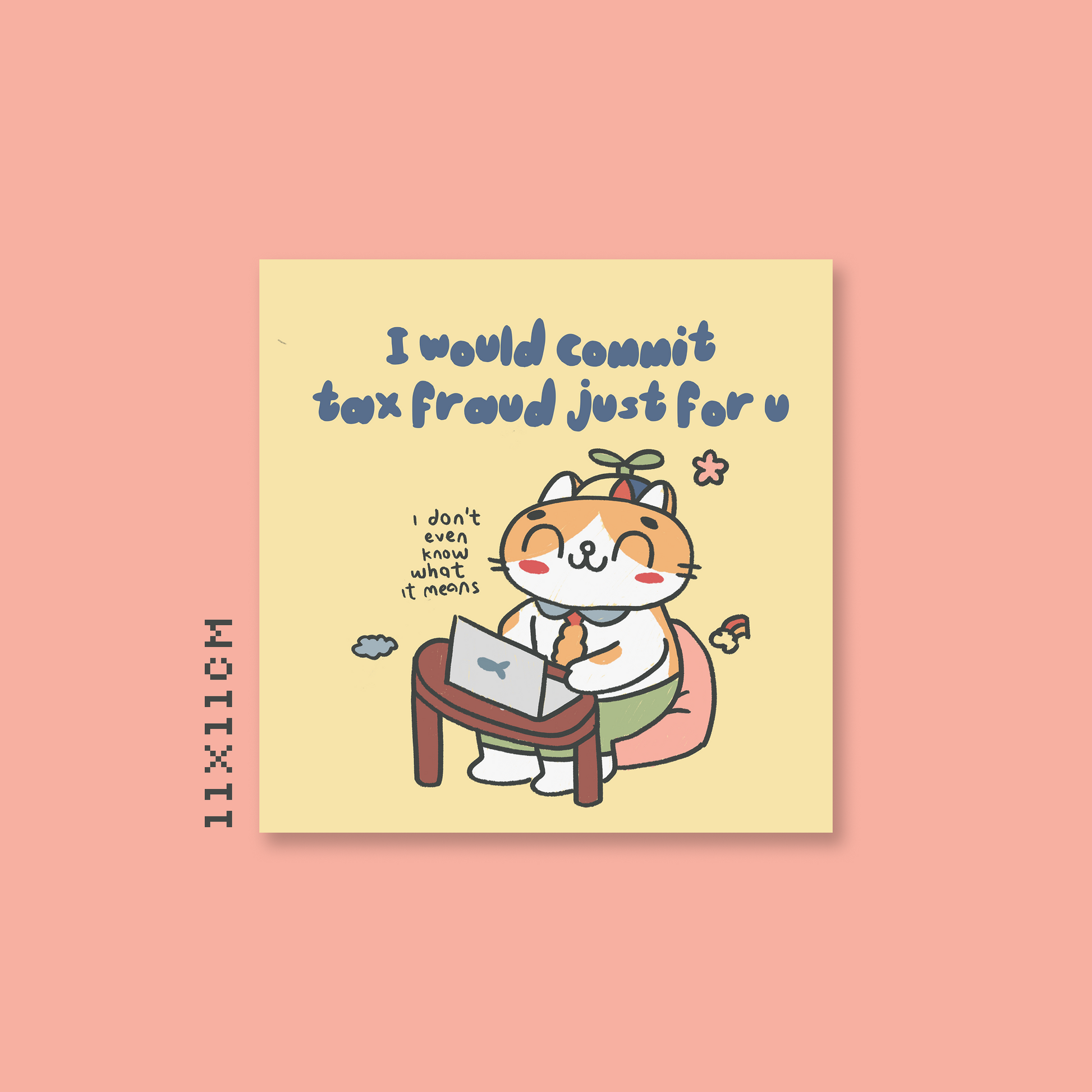 I Would Commit Tax Fraud Print