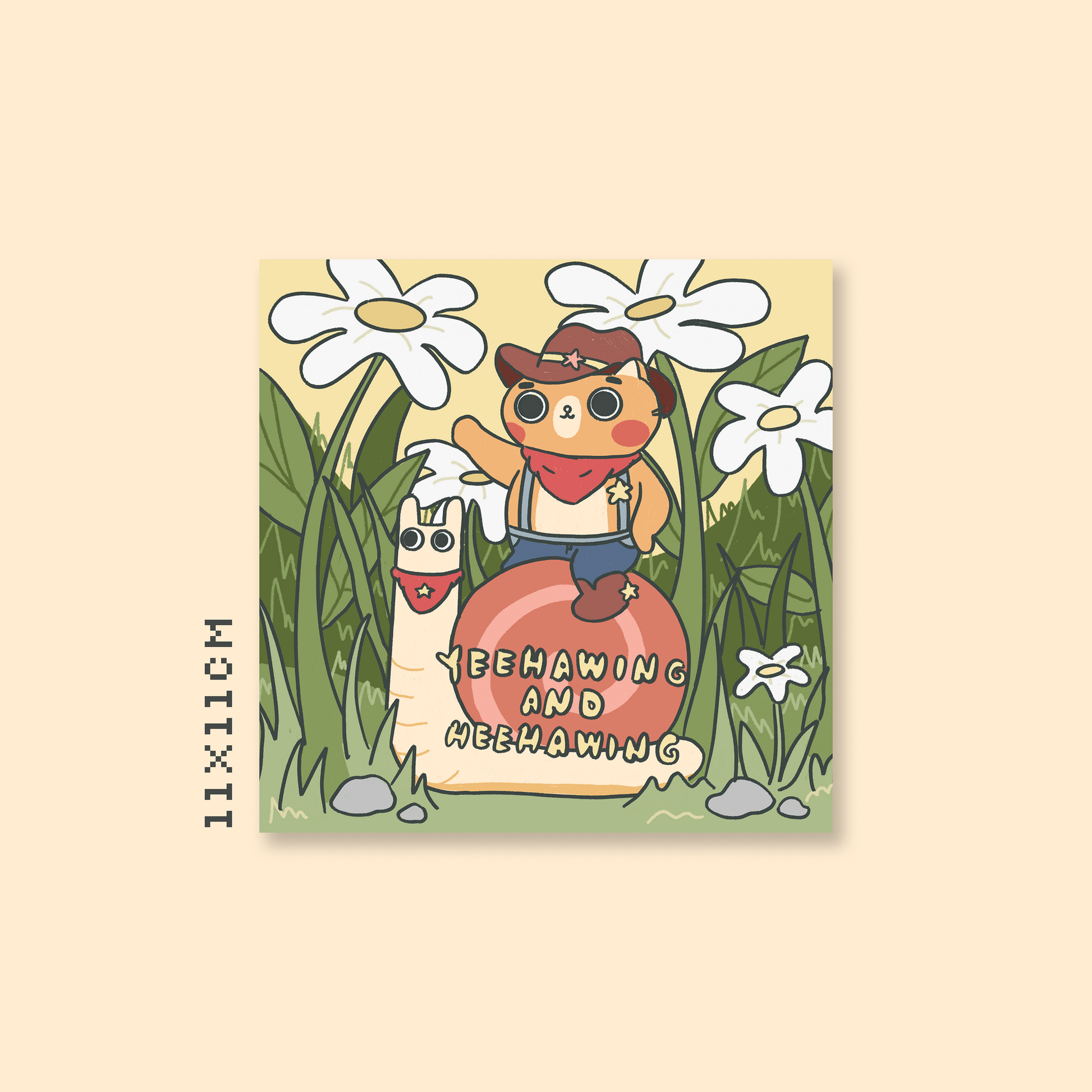 Yeehawing & Heehawing Print