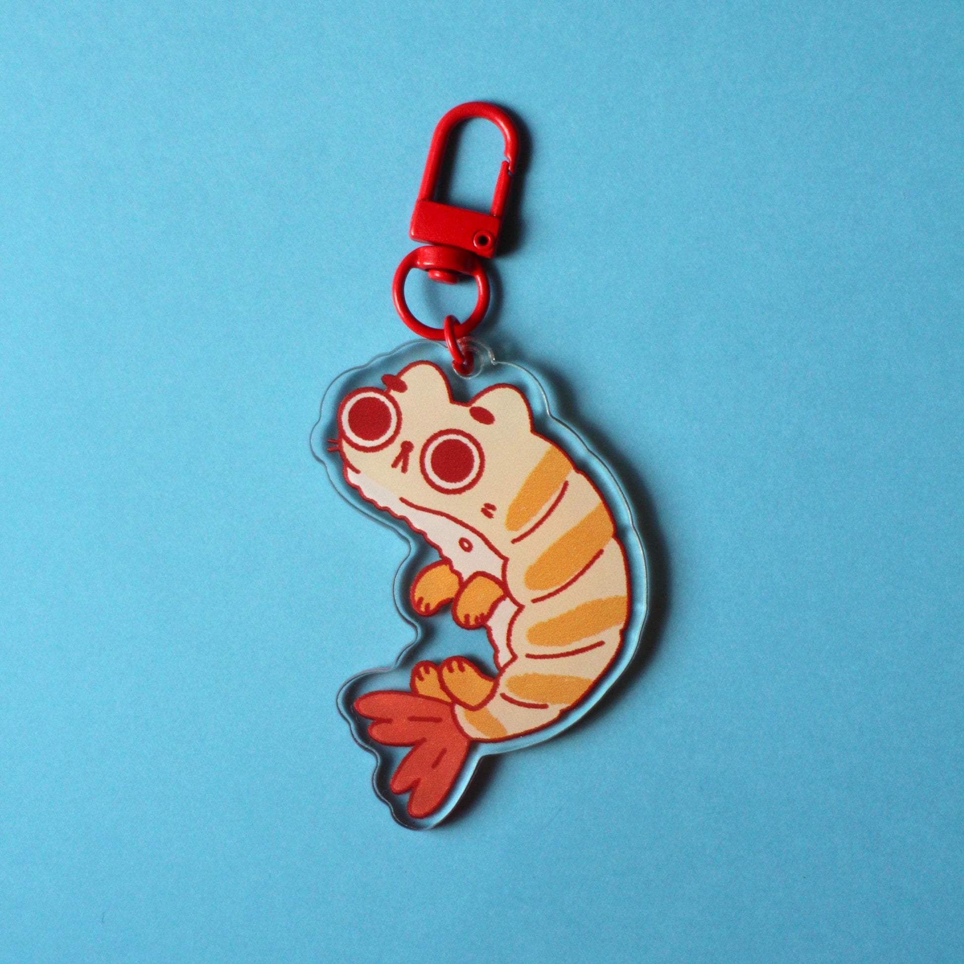 Shrimp Sushi Acrylic Keychain