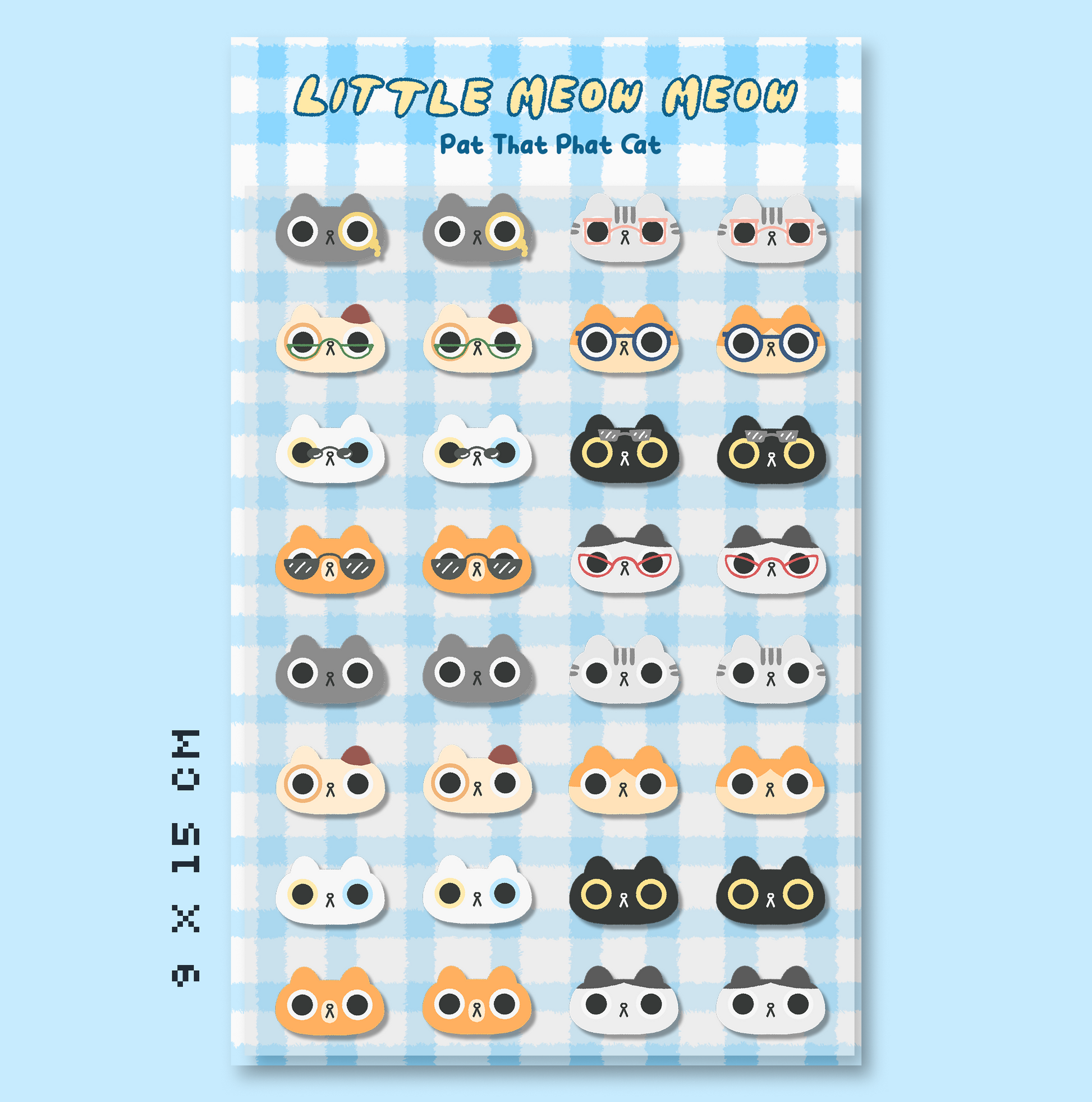 Little Meow Meow Sticker Sheet