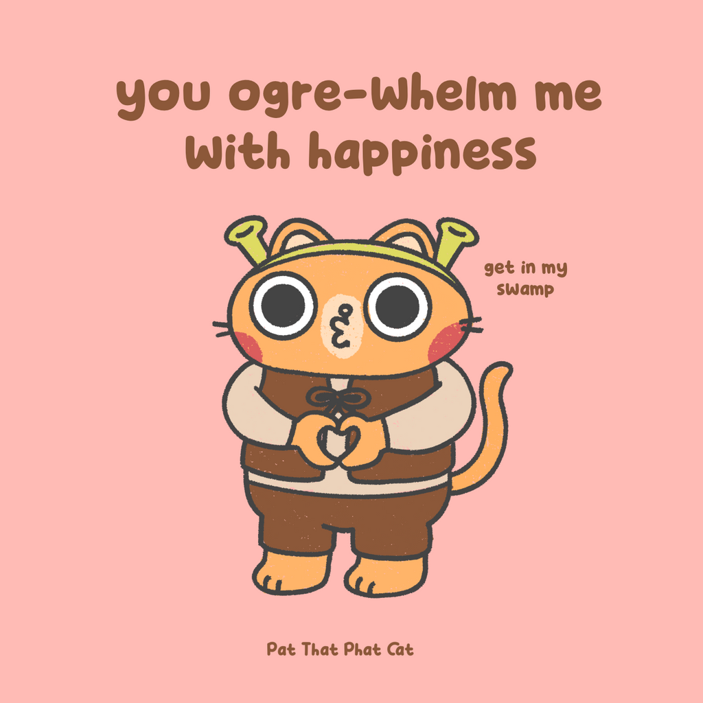 You ogre-whelm me Card Print