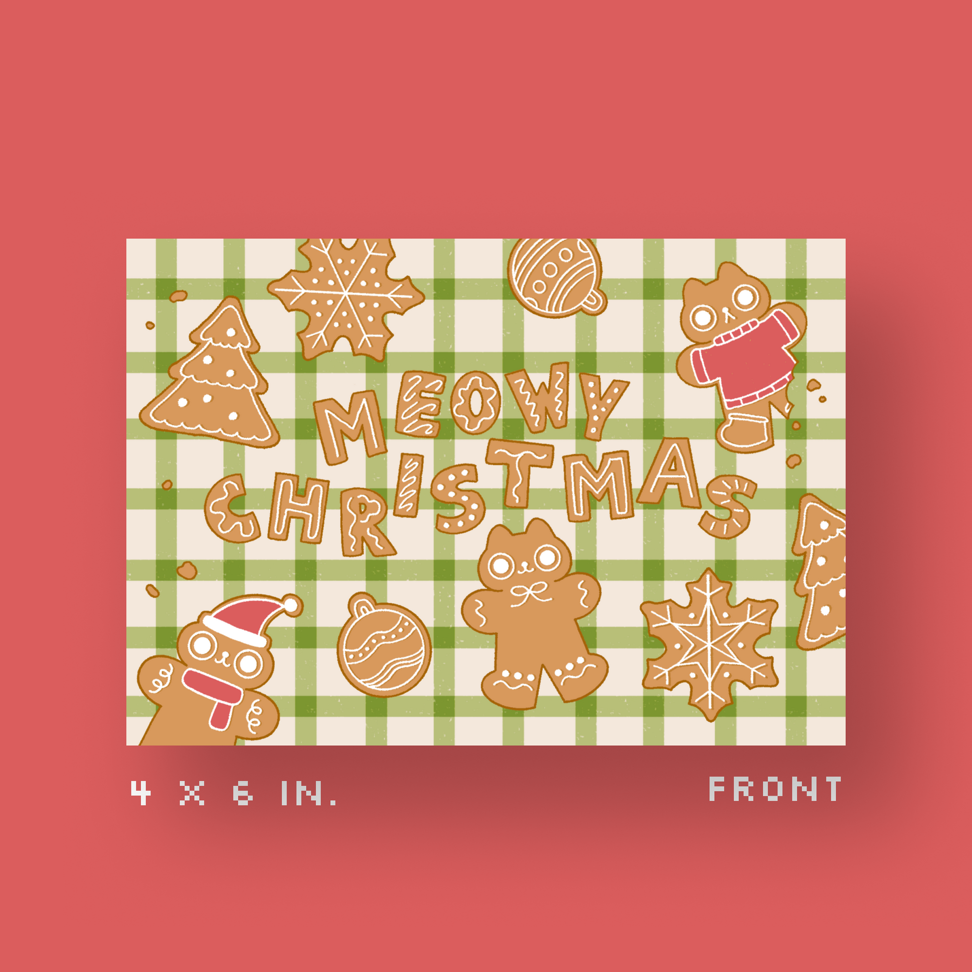 Meowy Christmas Card