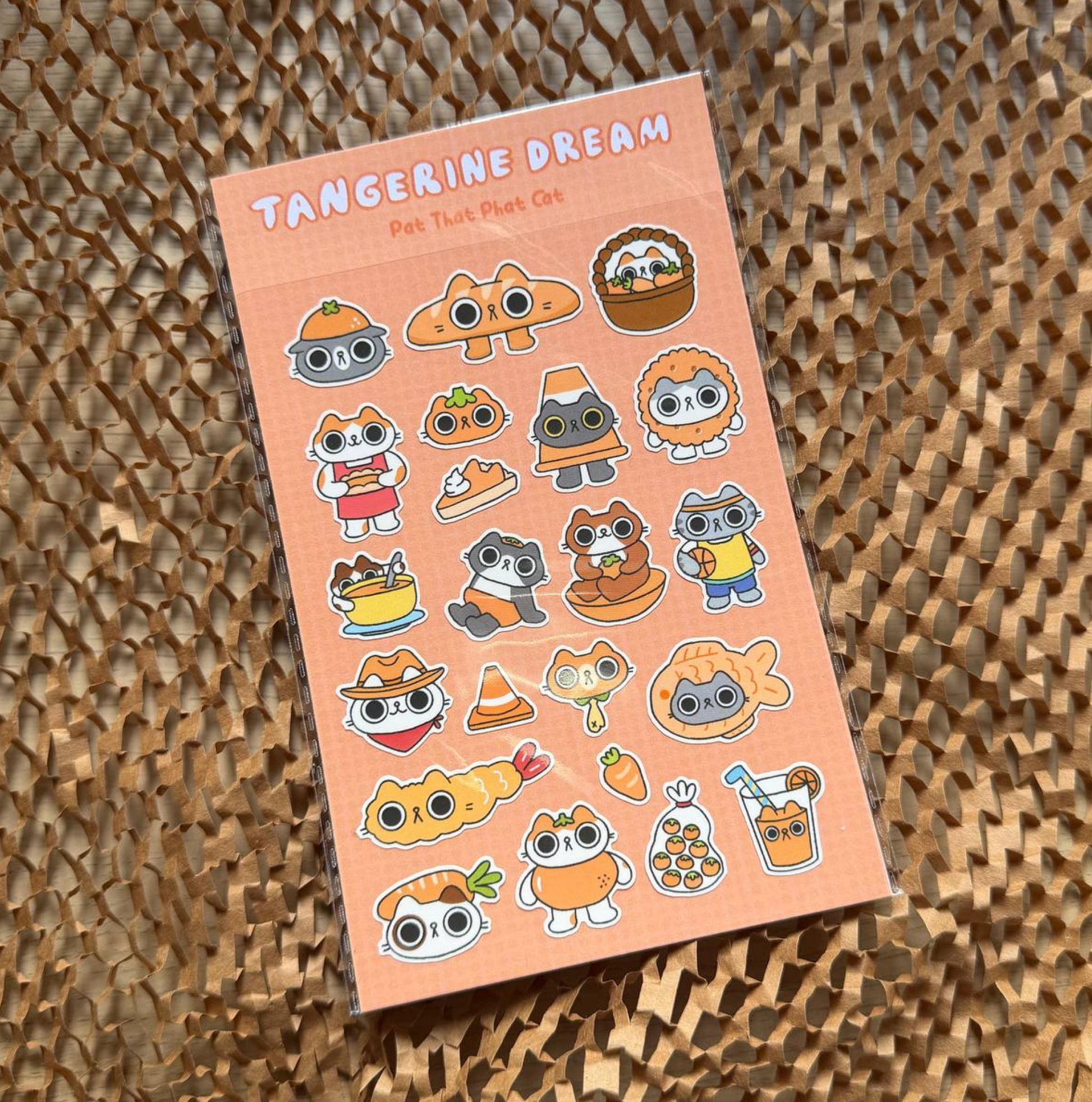 Tangerine Dream Sticker Sheet