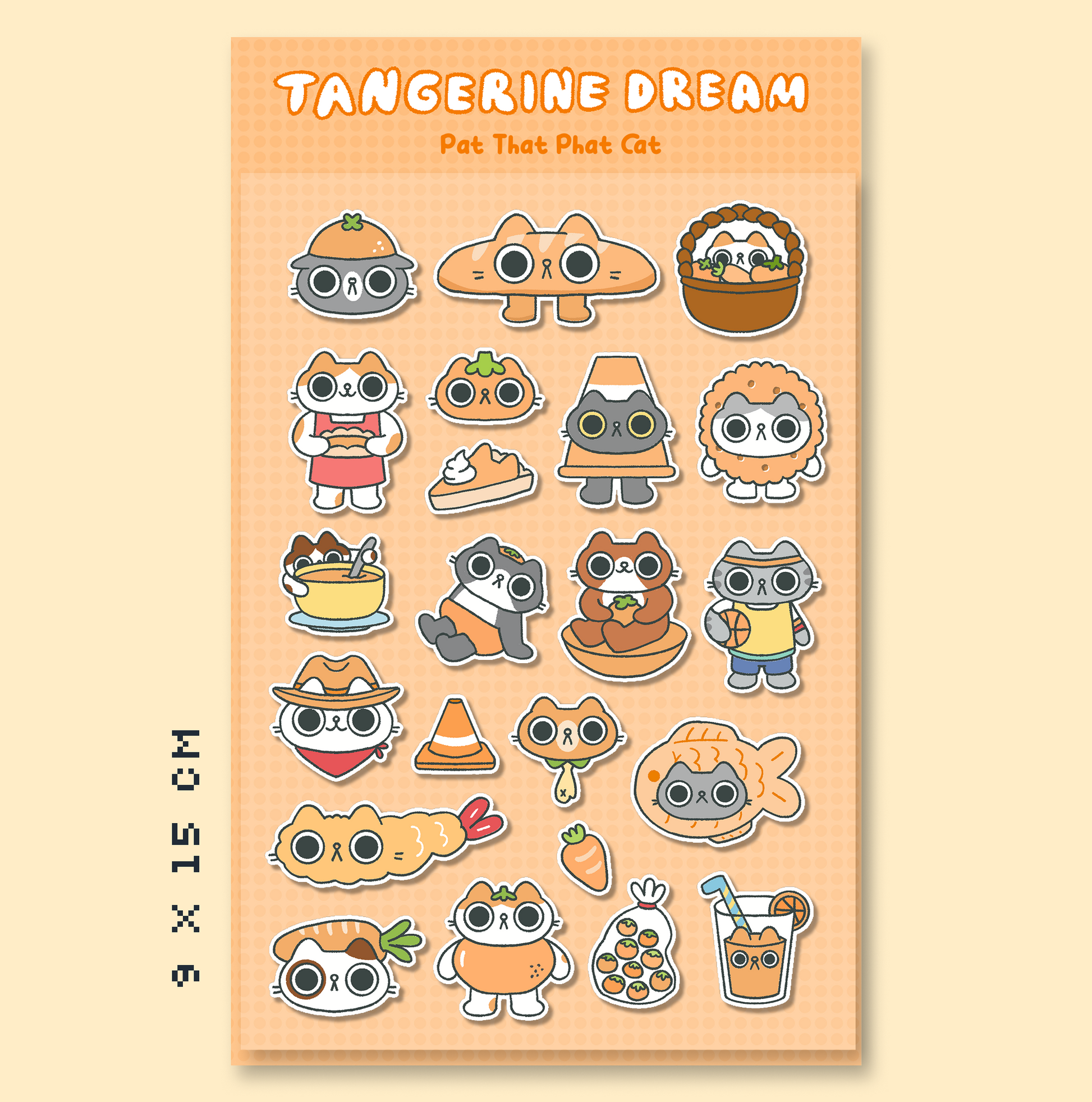 Tangerine Dream Sticker Sheet