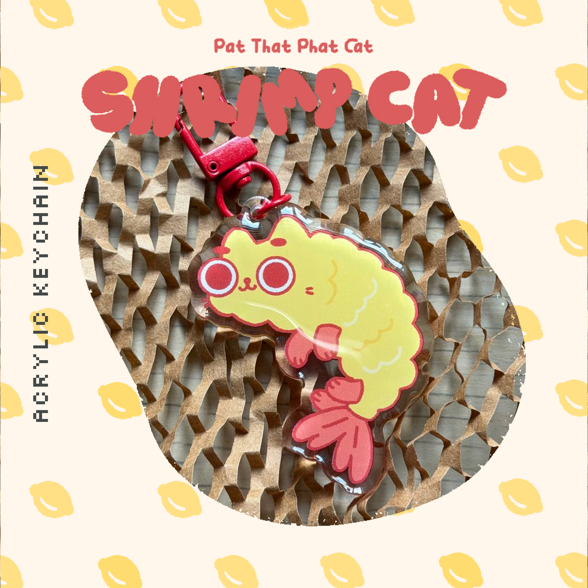 Tempura Acrylic Keychain