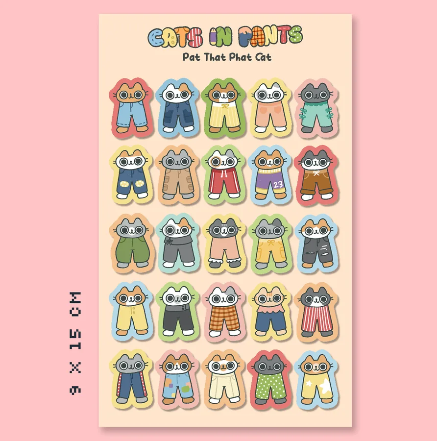 Cat in Pants
