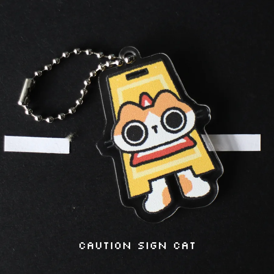 Traffic Cats Mystery Bag, Acrylic Keychain, photo 3