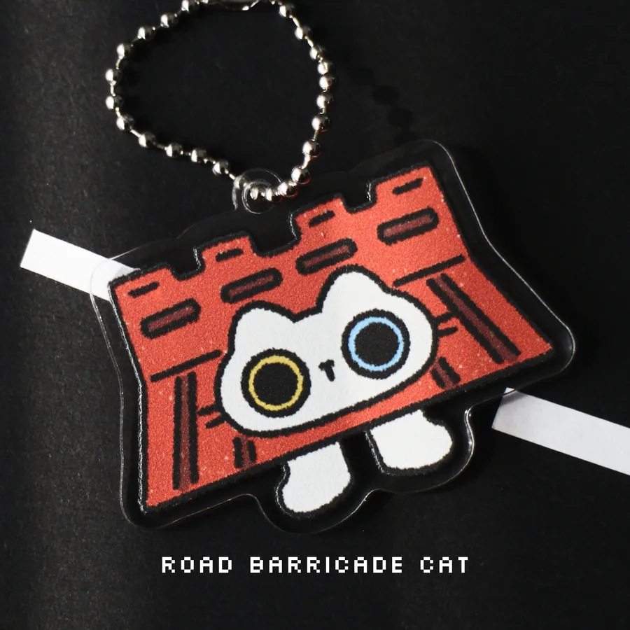 Traffic Cats Mystery Bag, Acrylic Keychain, photo 5