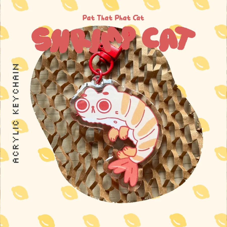 Ebi Sushi Shrimp Cat